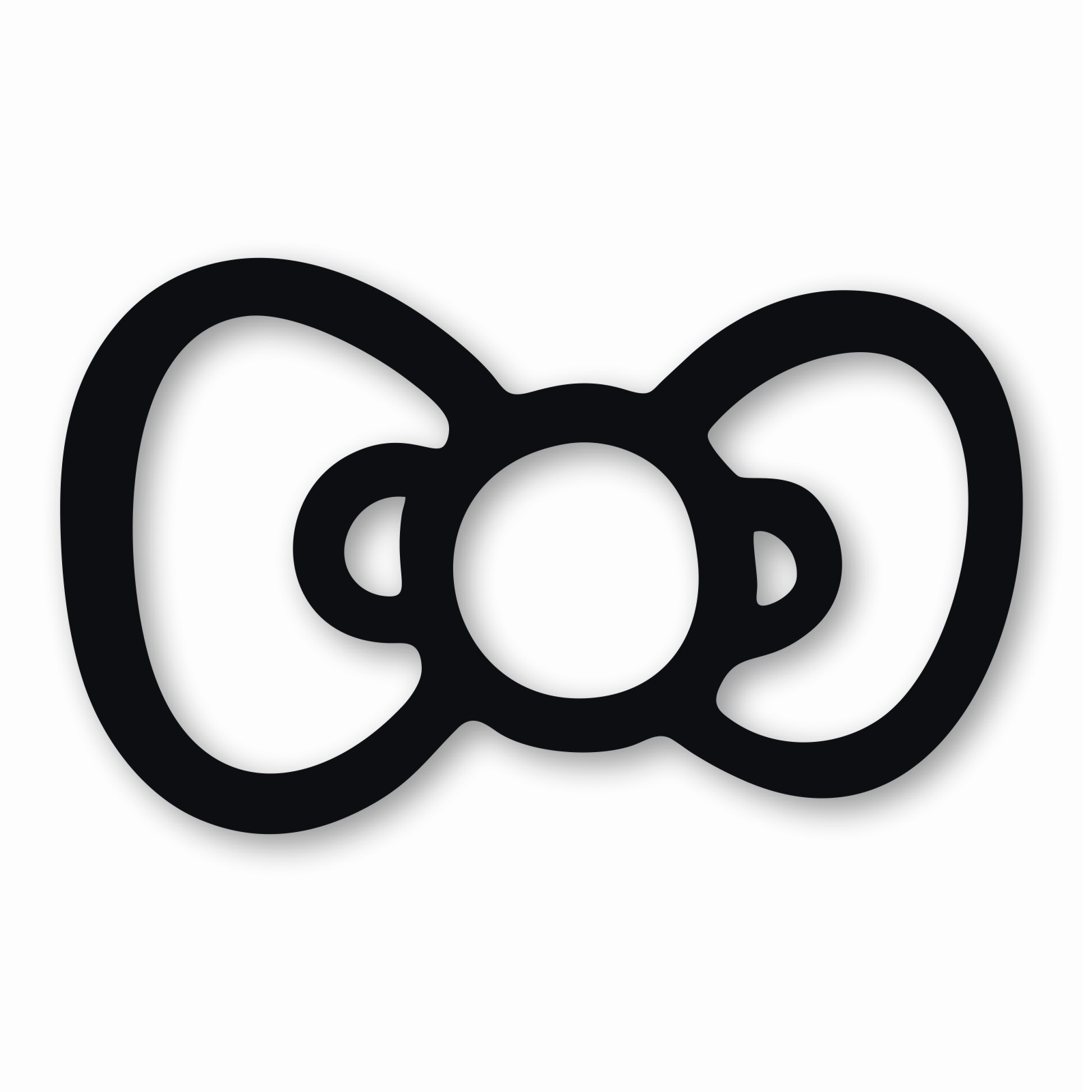 Hello Kitty Bow – Vinyl Decal Sticker – CHOOSE Size & Color