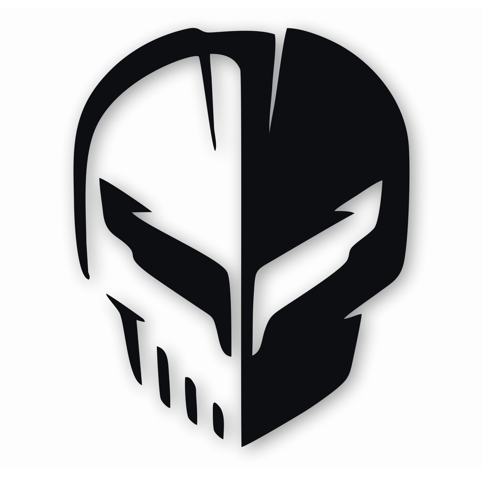 C8 Jake Skull Corvette Stingray – Vinyl Decal Sticker – CHOOSE Size & Color