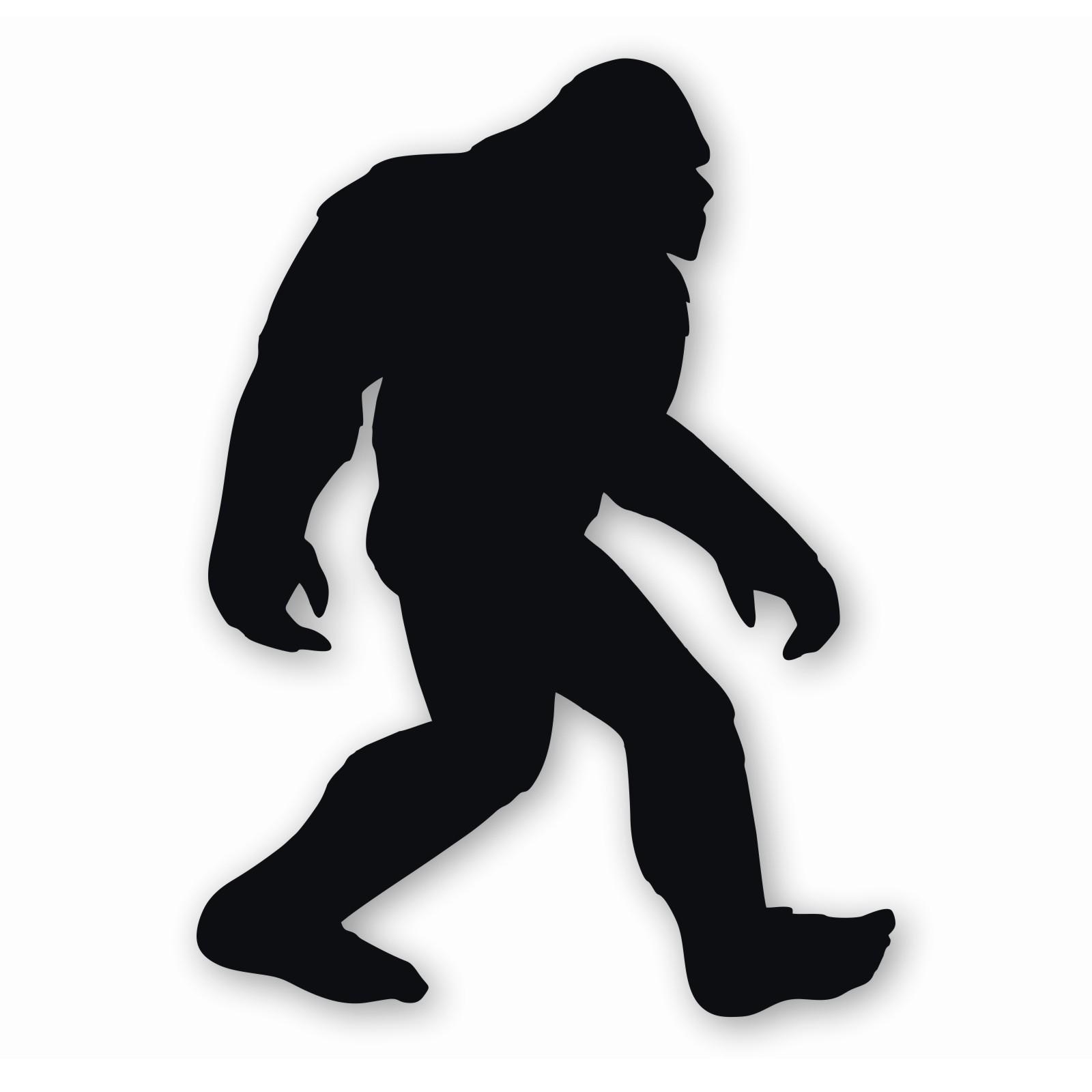 Sasquatch Bigfoot Yeti Silhouette – Vinyl Decal Sticker – CHOOSE Size & Color