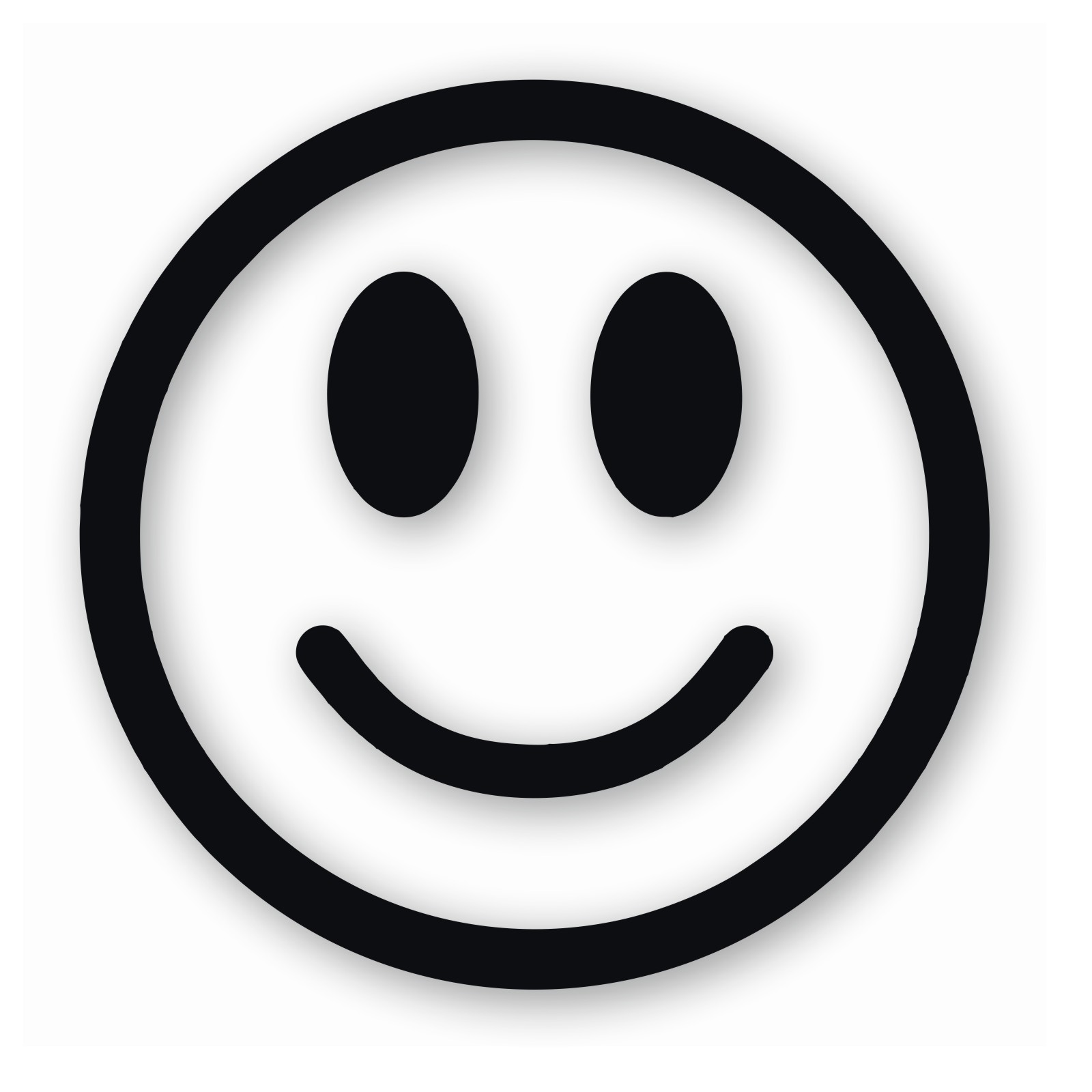 Smiley Face Happy Smile – Vinyl Decal Sticker – CHOOSE Size & Color