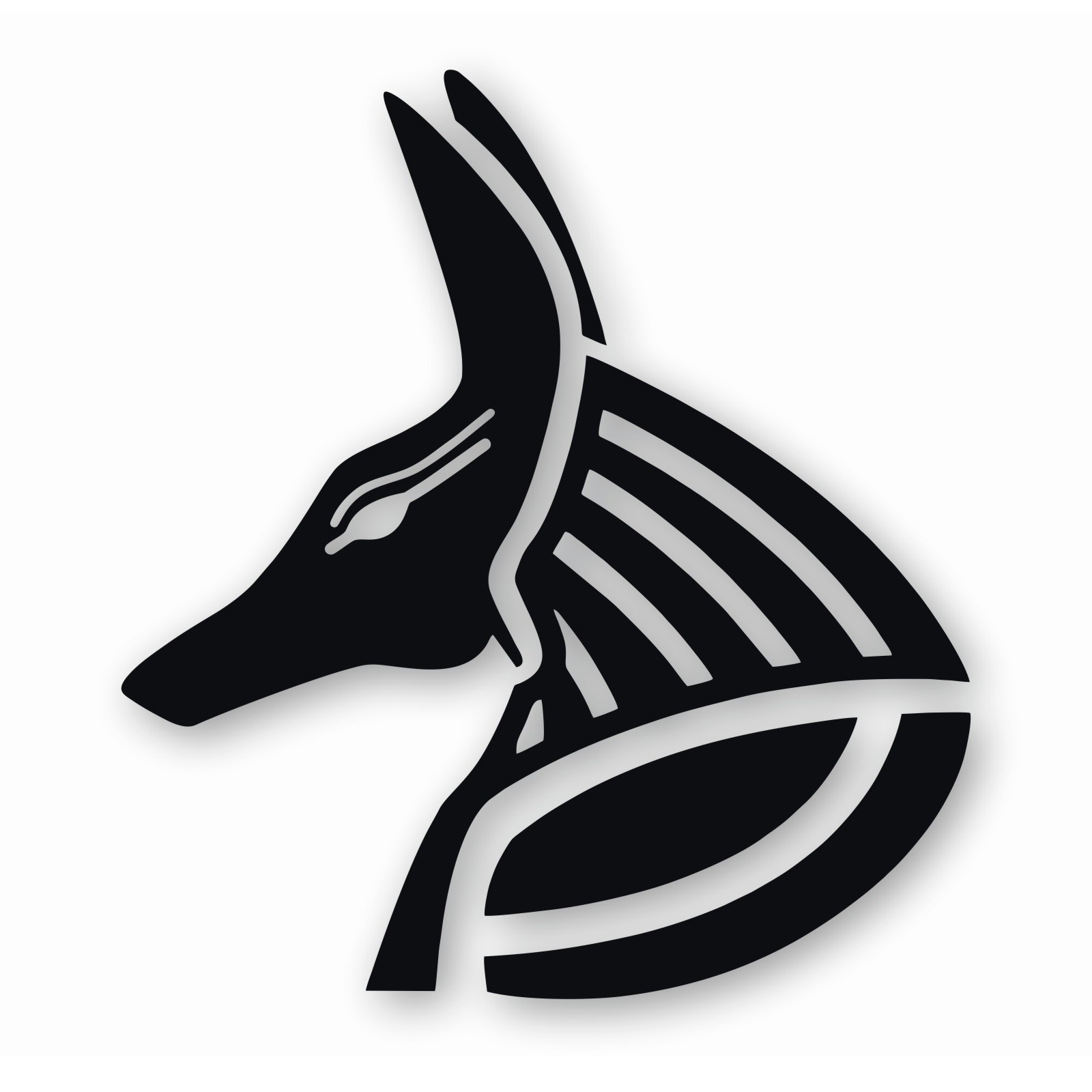 Anubis Ancient Egypt God – Vinyl Decal Sticker – CHOOSE Size & Color