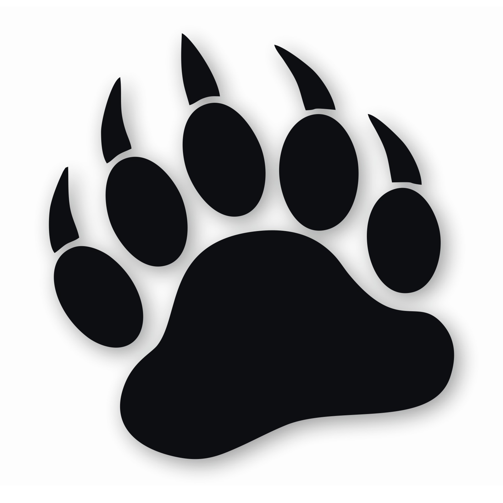 Tiger Paw Claw Wildcat – Vinyl Decal Sticker – CHOOSE Size & Color