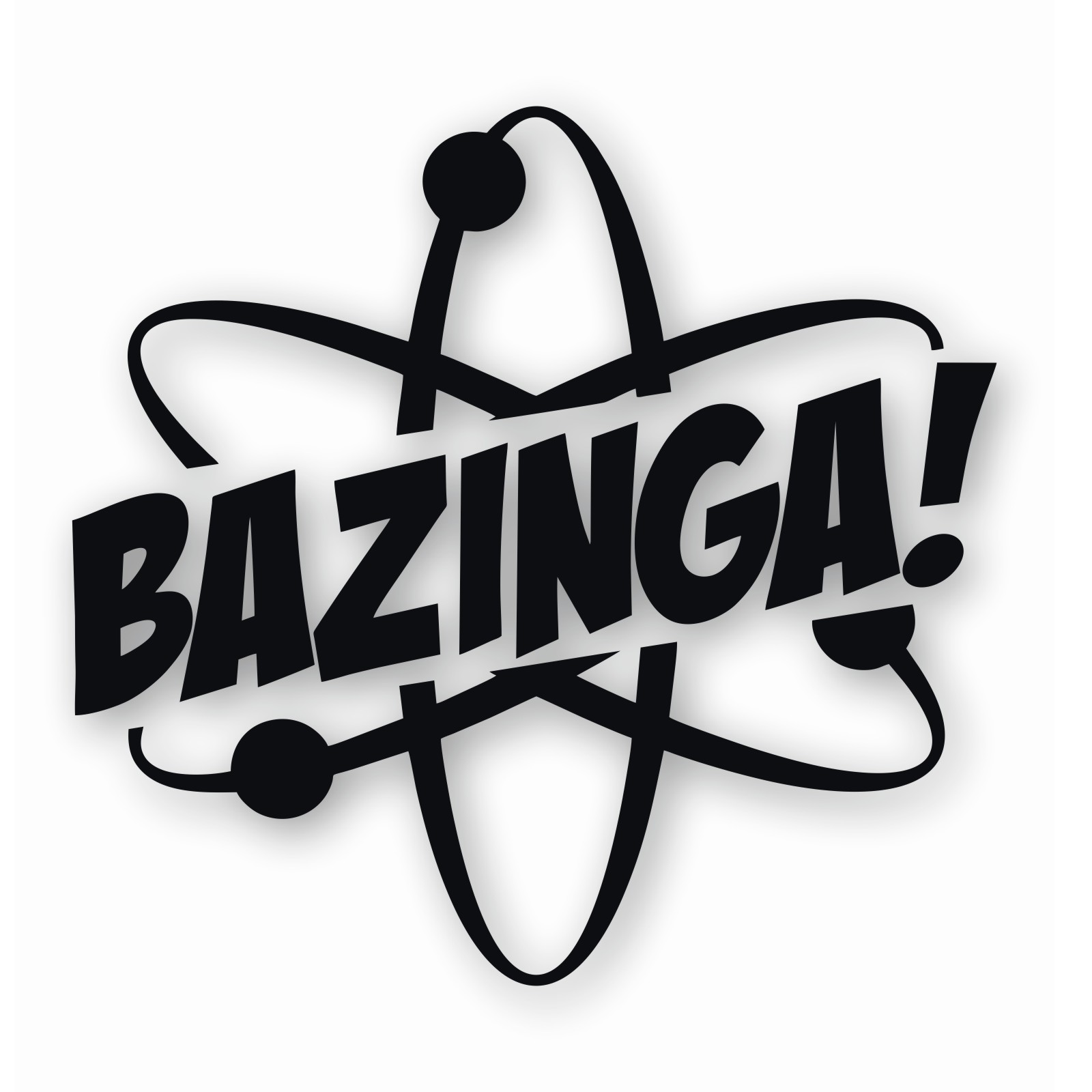 Bazinga! – Vinyl Decal Sticker – CHOOSE Size & Color
